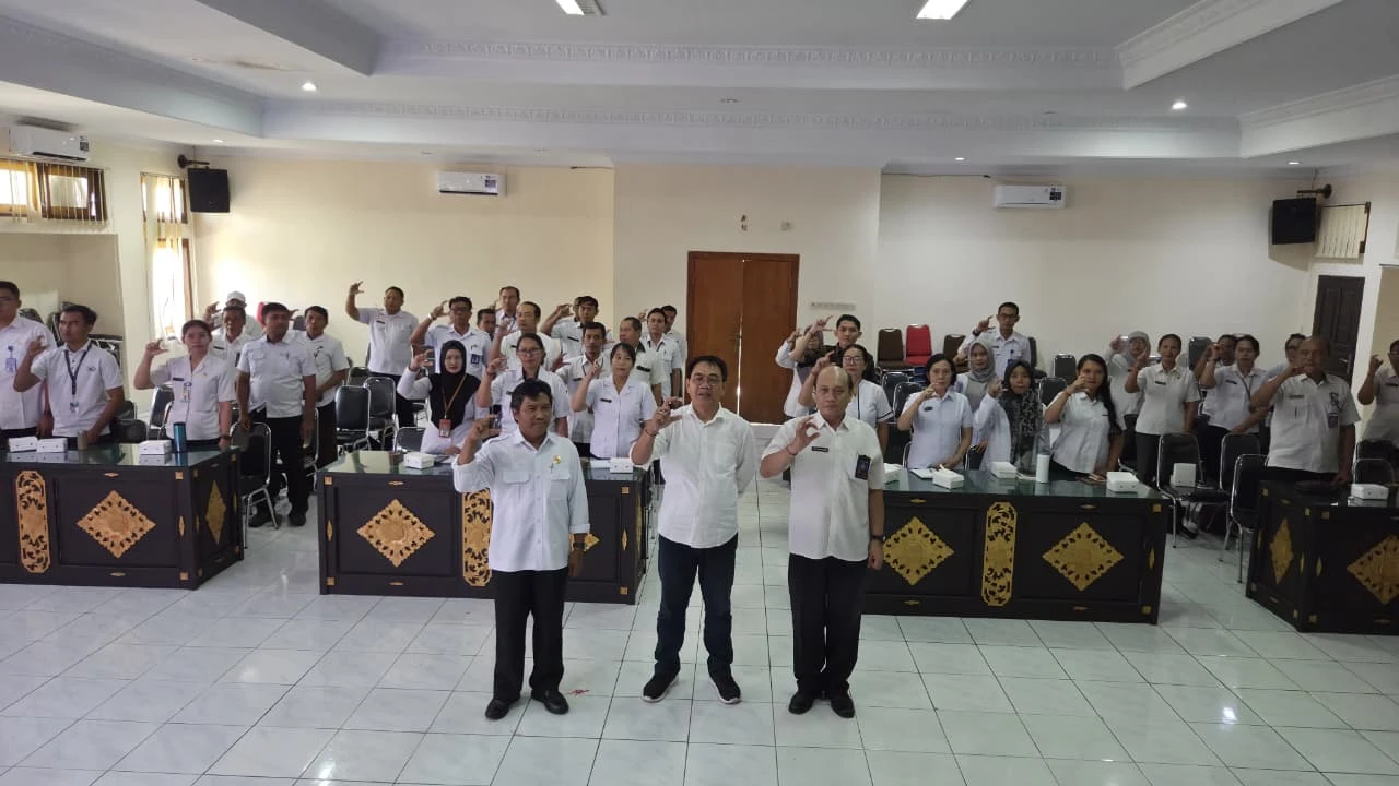 Penguatan Kapasitas SDM Komunikasi Publik dan Peluncuran e-Monev KIP 2026, Komitmen Pemkab Jembrana Wujudkan Badan Publik Informatif