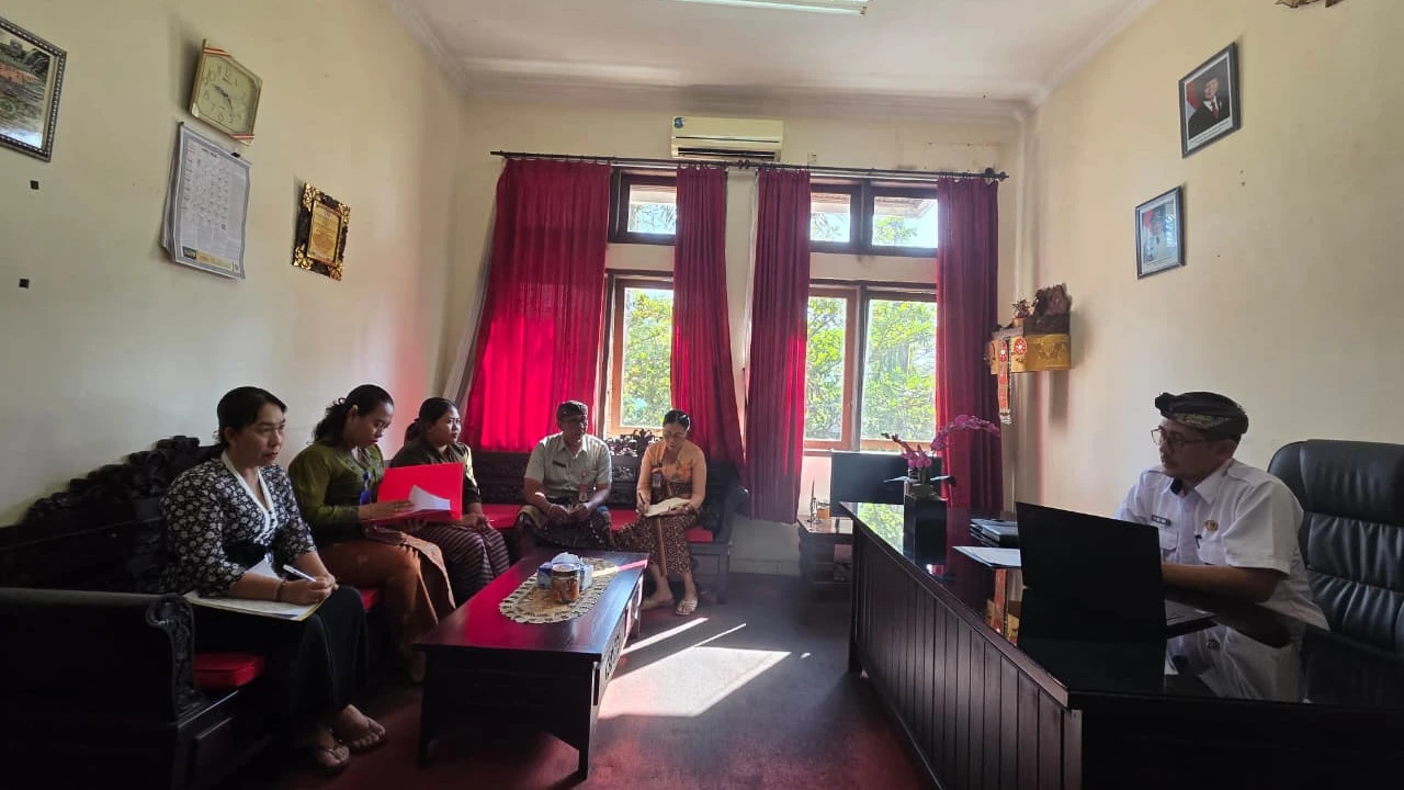 Rapat Konsolidasi  Penguatan Layanan Informasi Publik Dinas Pertanian, Perikanan dan Pangan Kabupaten Jembrana