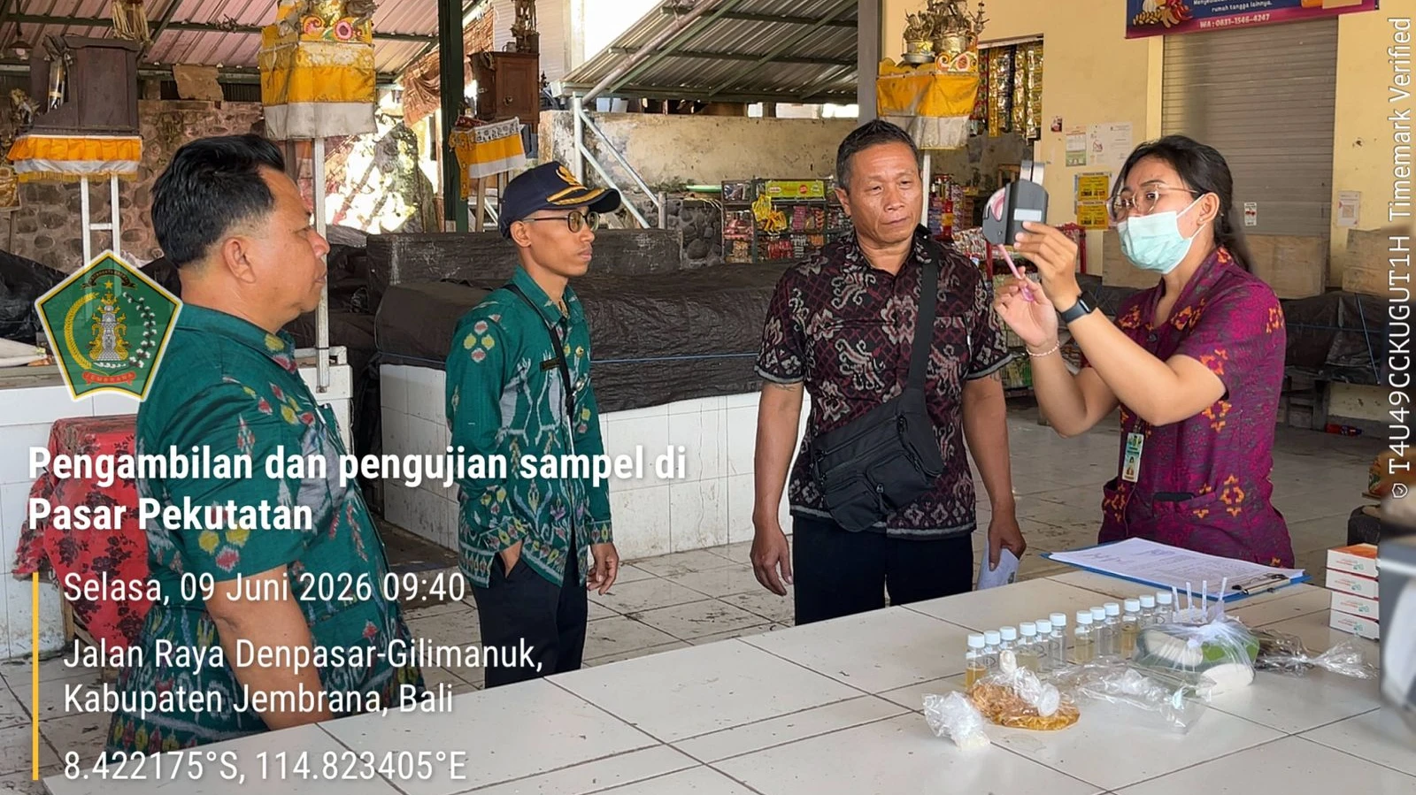 Pengawasan Keamanan Pangan Segar di Lima Pasar